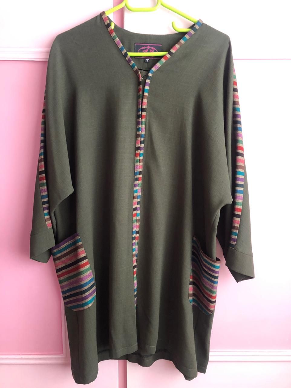 مانتو سبز یشمی مناسب سایز۴۶تا۵۰/۵۲|لباس|تهران, فاطمی|دیوار