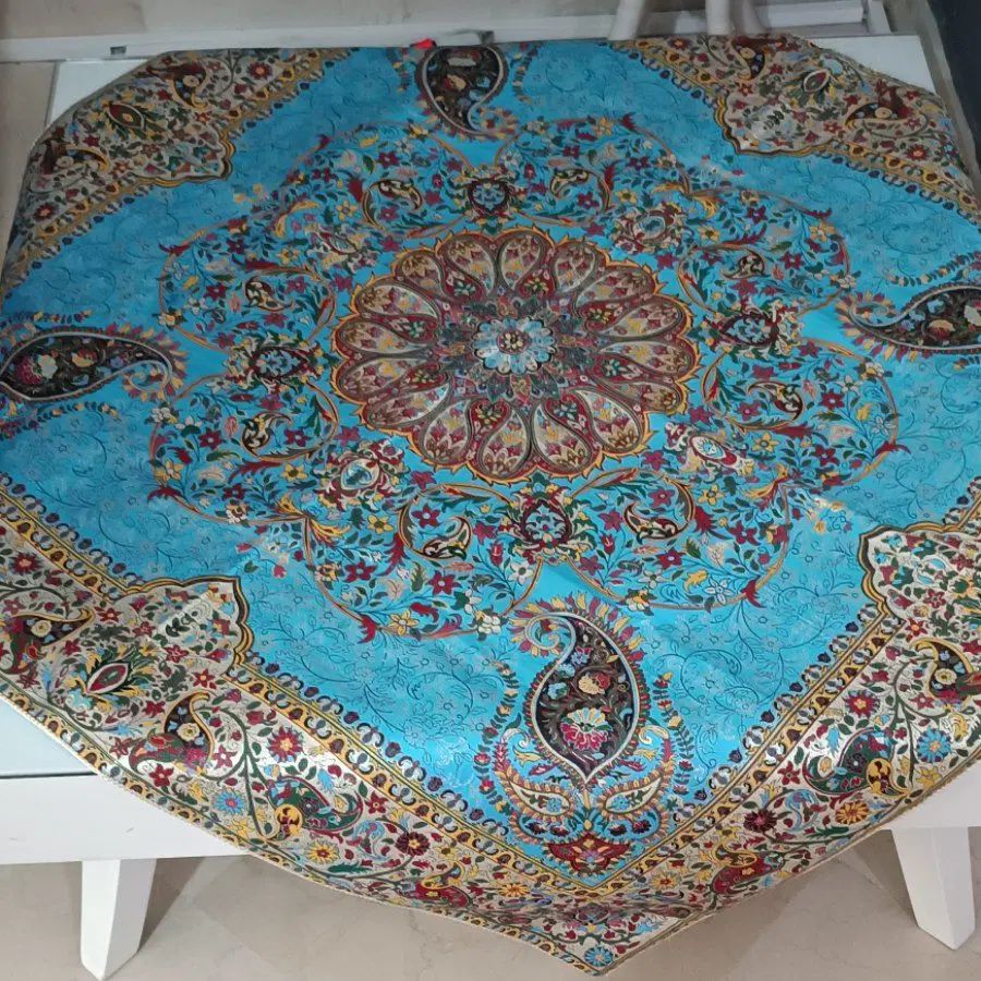 رومیزی ترمه|پرده، رانر، رومیزی|تهران, باغ فیض|دیوار