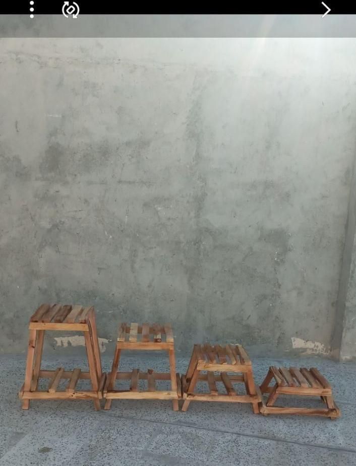 ساخت انواع استند گل چوبی|گل و گیاه طبیعی|فلاورجان, |دیوار