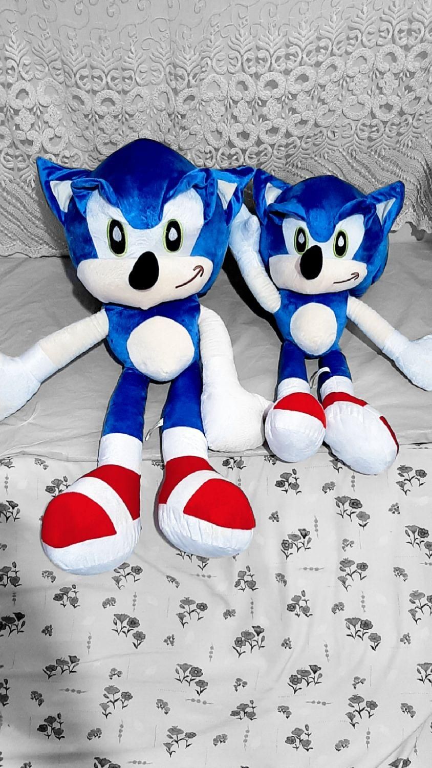 عروسک جذاب سونیک خارپشت آبی پولیشی بزرگ|اسباب‌‌بازی|تهران, بهمن یار|دیوار