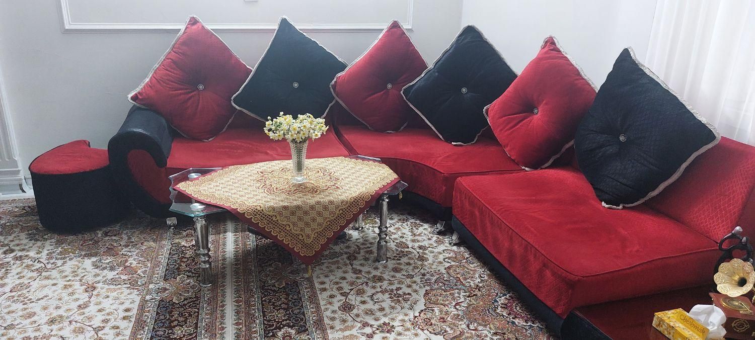 مبل ال ۷نفره|مبلمان خانگی و میز عسلی|تهران, جنت‌آباد مرکزی|دیوار