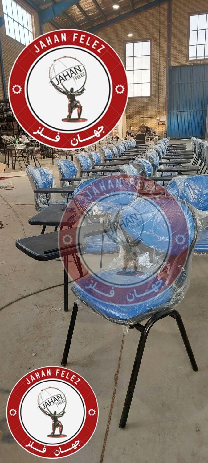 صندلی دانشجویی صدفی/محصلی دسته دار/دانش آموزی(آبی)|صندلی و نیمکت|بهارستان, |دیوار