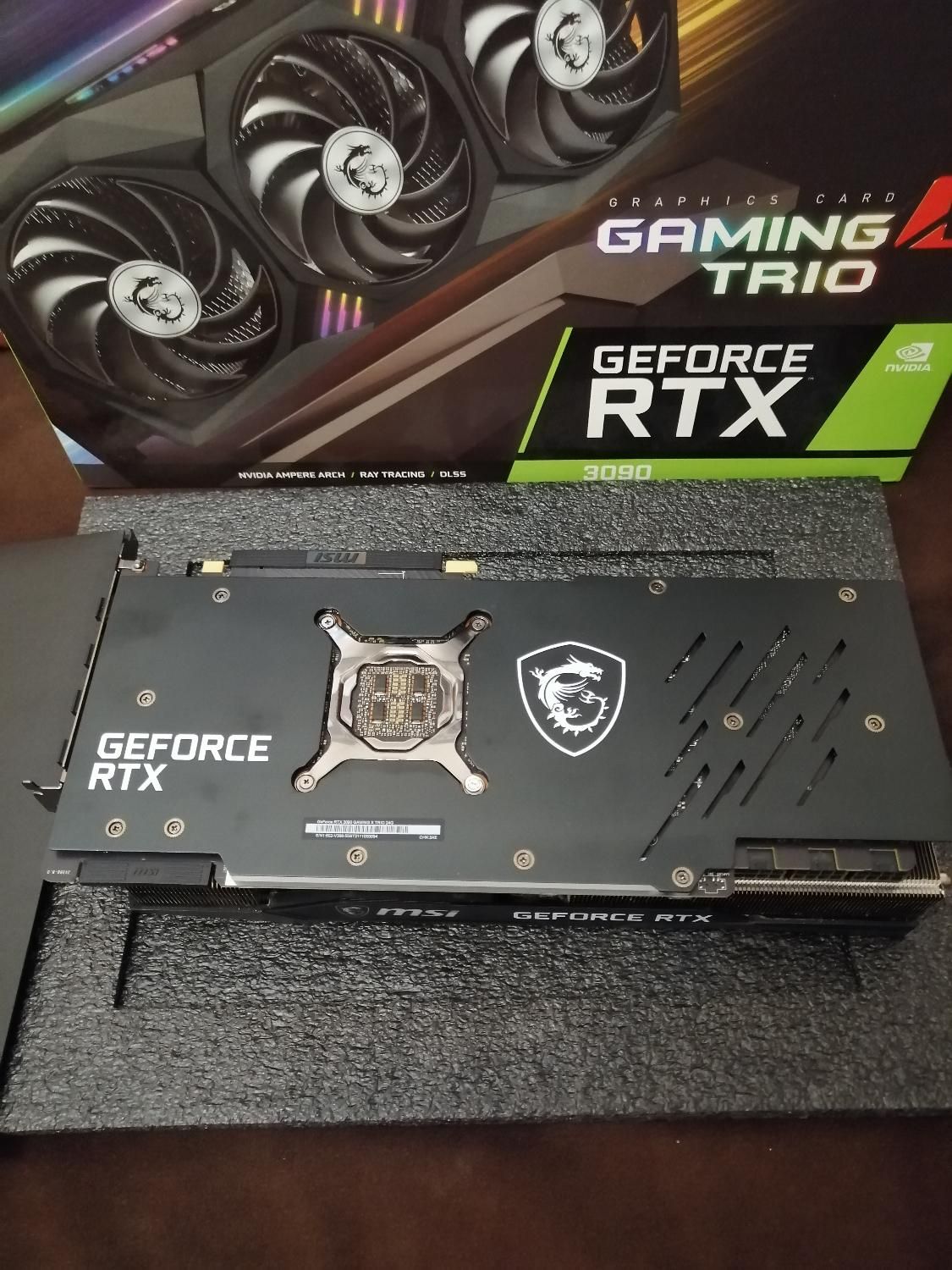 کارت گرافیک MSI GeForce RTX 3090 Gaming X Trio 24G|قطعات و لوازم جانبی رایانه|تهران, شهر زیبا|دیوار