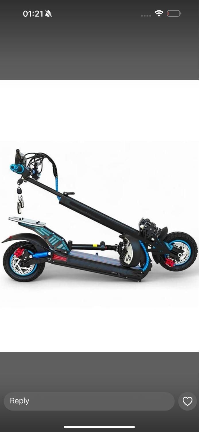 +اسکوتر برقی بدنه مقاوم مدرن+/|دوچرخه، اسکیت، اسکوتر|اصفهان, ملکشهر|دیوار