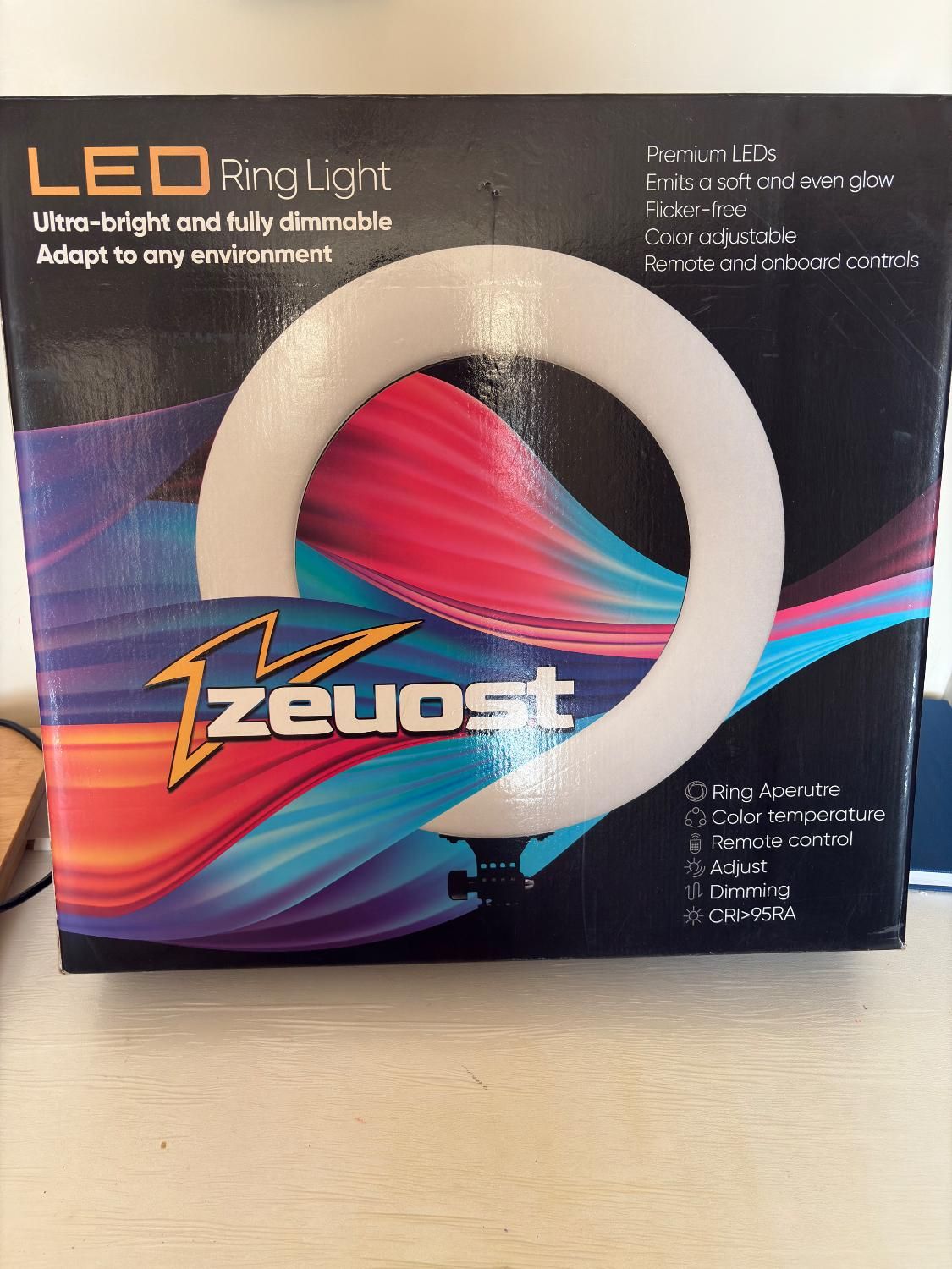 رینگ لایت zeuost fd480 ii|دوربین عکاسی و فیلم‌برداری|اصفهان, زهران|دیوار