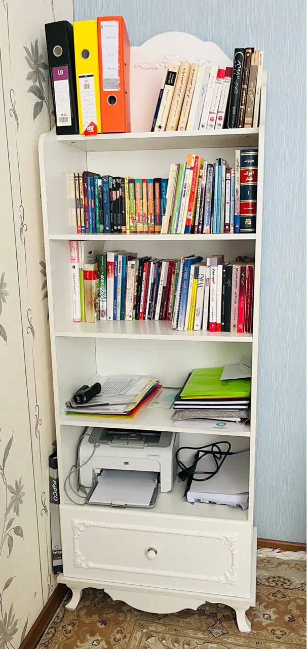 کتابخانه|کتابخانه، شلف، قفسه‌های دیواری|تهران, پونک|دیوار