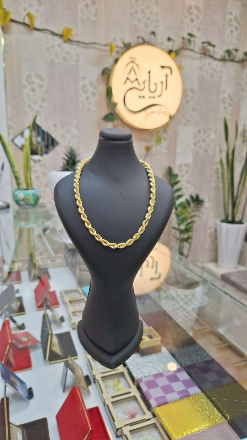 گردنبند طنابی بدون اجرت و مالیات فقط با ۶ درصد|جواهرات|رشت, فلسطین|دیوار