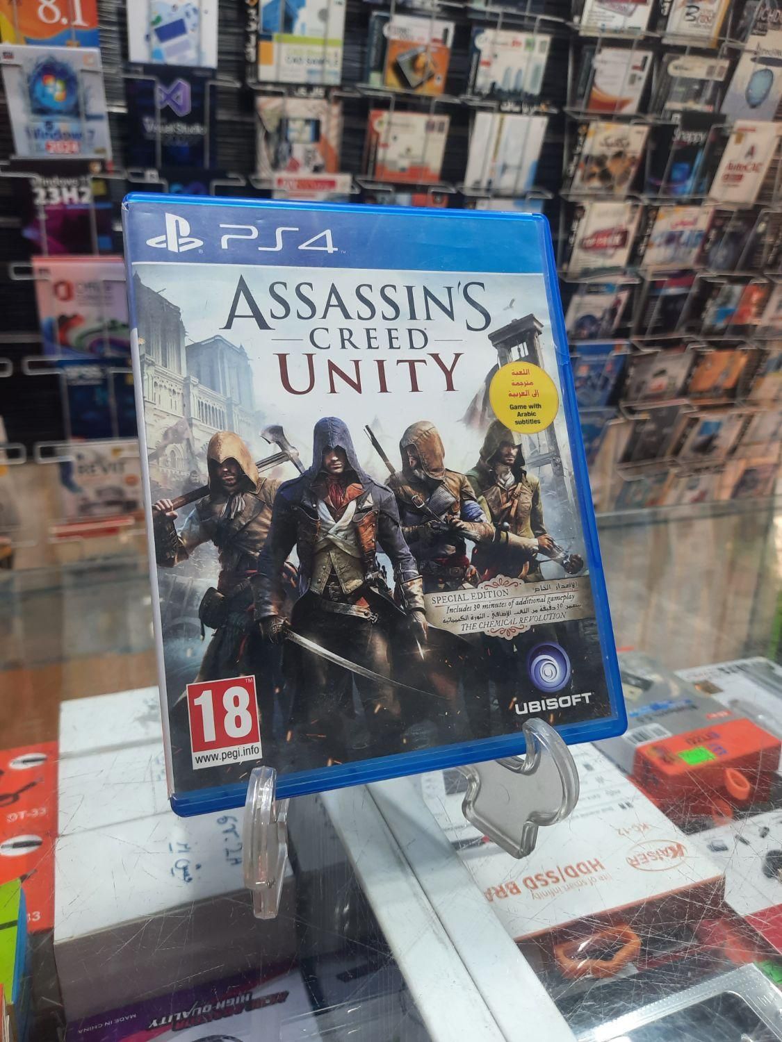 دیسک بازی Assassins Creed Unity فوق‌العاده تمیز|کنسول، بازی ویدئویی و آنلاین|تهران, امامت|دیوار