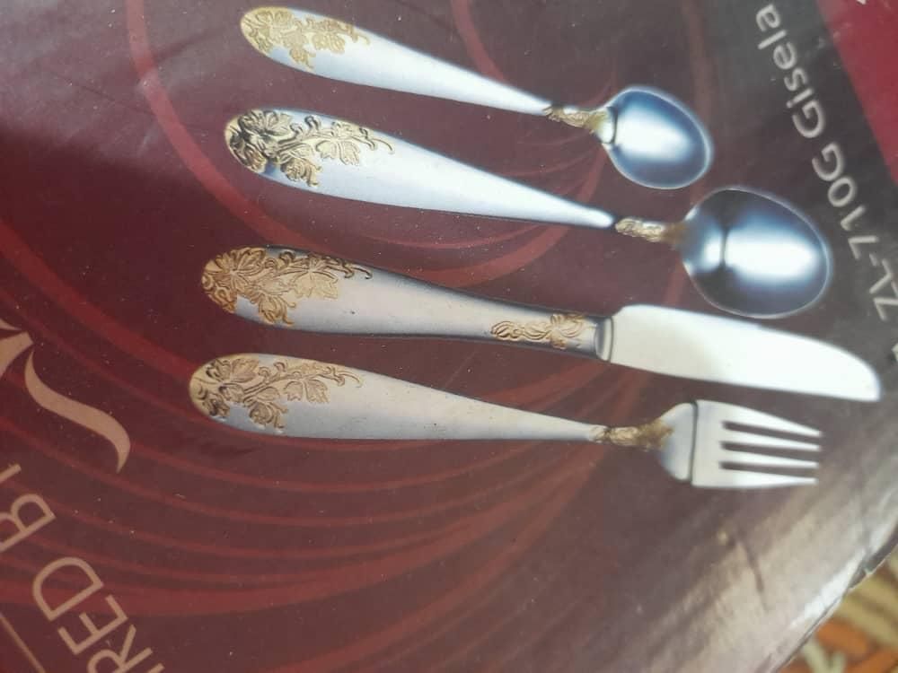 سرویس قاشق وچنگال۷۲تیکه|ظروف سرو و پذیرایی|بندر انزلی, چهارفریضه|دیوار