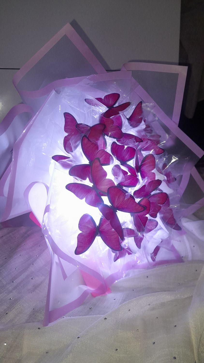 دسته گل ربانی و گل پروانه ای|گل مصنوعی|تهران, تهرانپارس شرقی|دیوار