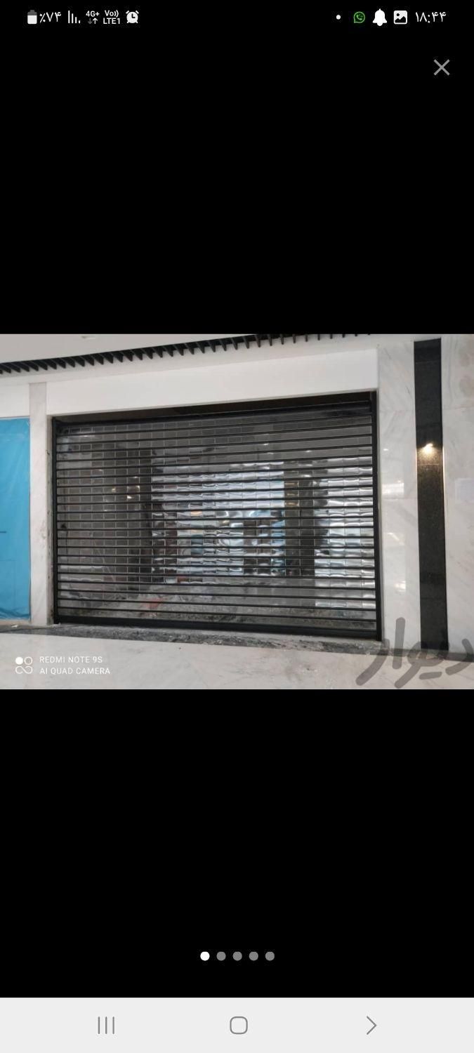 ساخت ونصب کرکره برقی.شیشه سکوریت.تابلو کامپوزیت|خدمات پیشه و مهارت|آبسرد, |دیوار