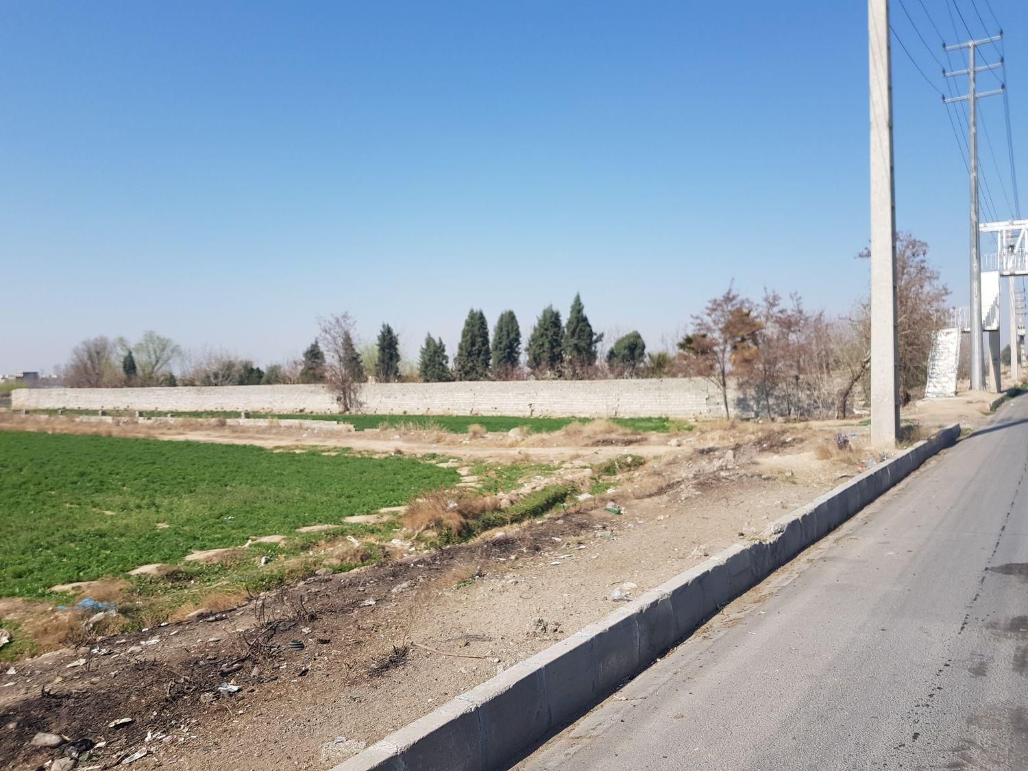 ۲۰۰۰mسند بر جاده با آب/جواز دیوار/وارمین پیشوا t7|فروش دفتر صنعتی، کشاورزی، تجاری|پیشوا, |دیوار