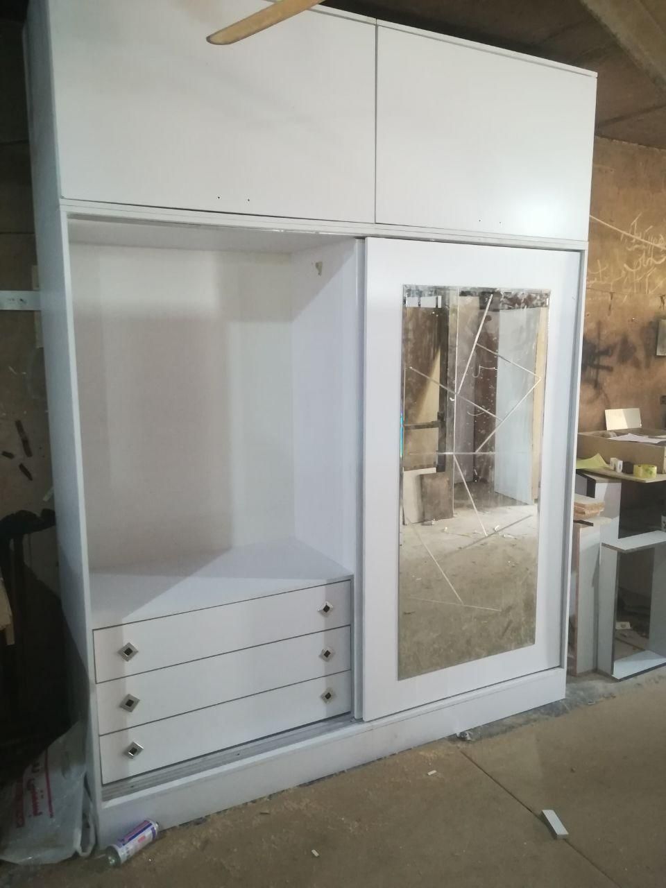 کمد دیواری 4 تیکه|جاکفشی، کمد، دراور|پاکدشت, پاکدشت (مامازند)|دیوار