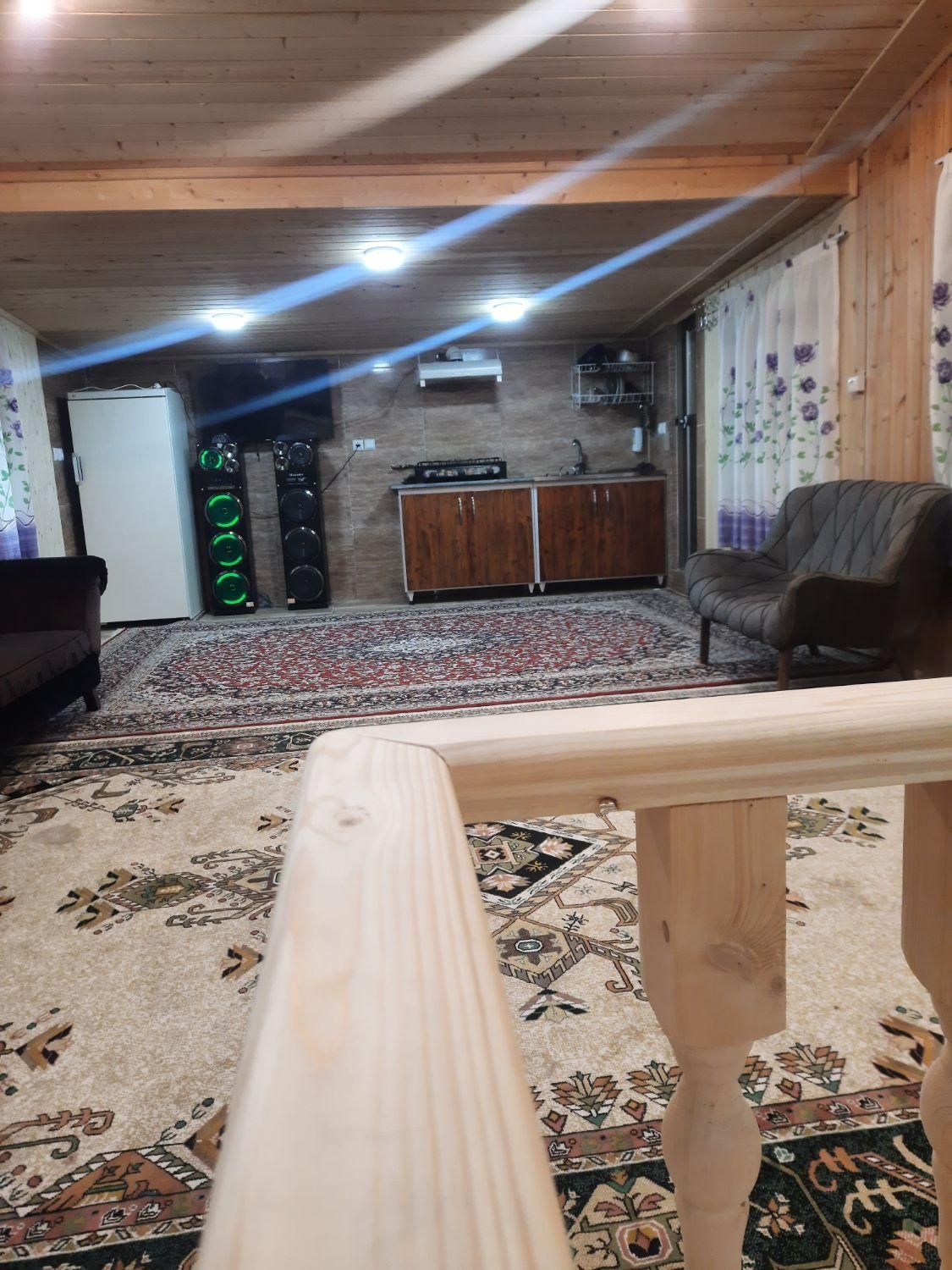 اجاره‌ کلبه چوبی جکوزی‌دار مازندران‌ شیرگاه لفور|اجارهٔ کوتاه‌مدت ویلا و باغ|شیرگاه, |دیوار