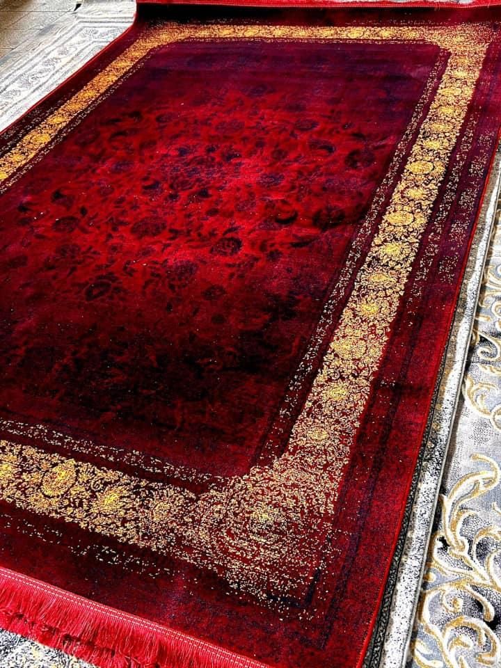 فرش طلاکوب طرح مدرن لاکی هزار شانه صفاریان|فرش|شیراز, عادل آباد|دیوار