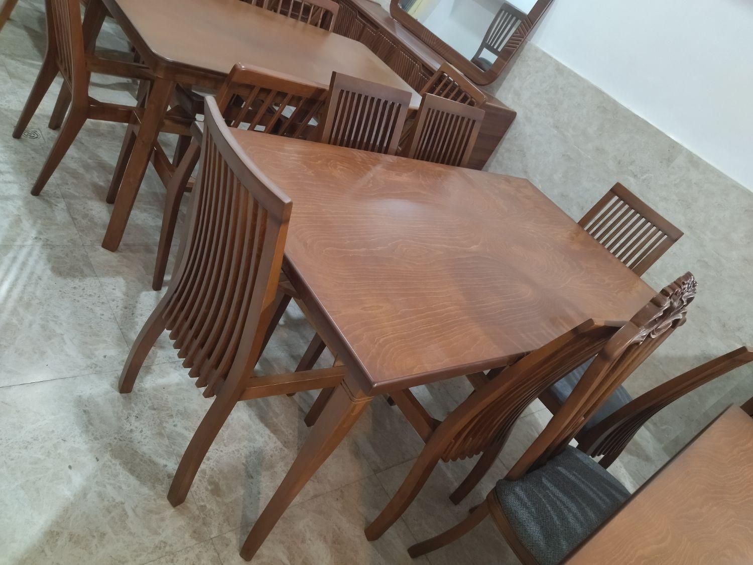 میز غذا خوری نرده ای|میز و صندلی غذاخوری|اردبیل, |دیوار