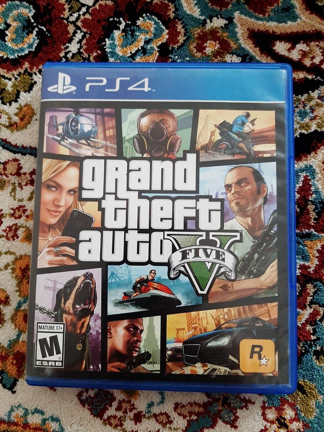 دیسک GTAV سالم مخصوص ps4|کنسول، بازی ویدئویی و آنلاین|تهران, فلاح|دیوار