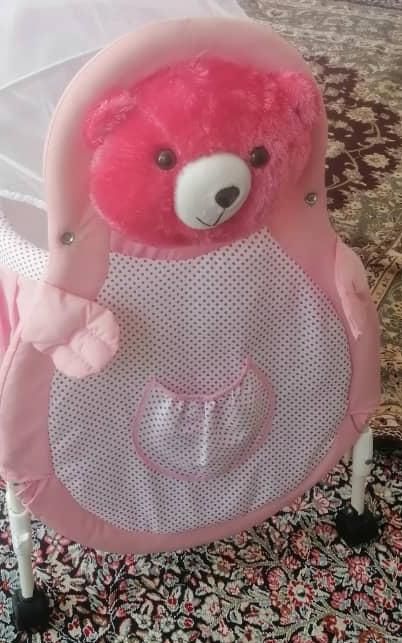 گهواره مدل خرسی|تخت و صندلی بچه|شیراز, نصر|دیوار