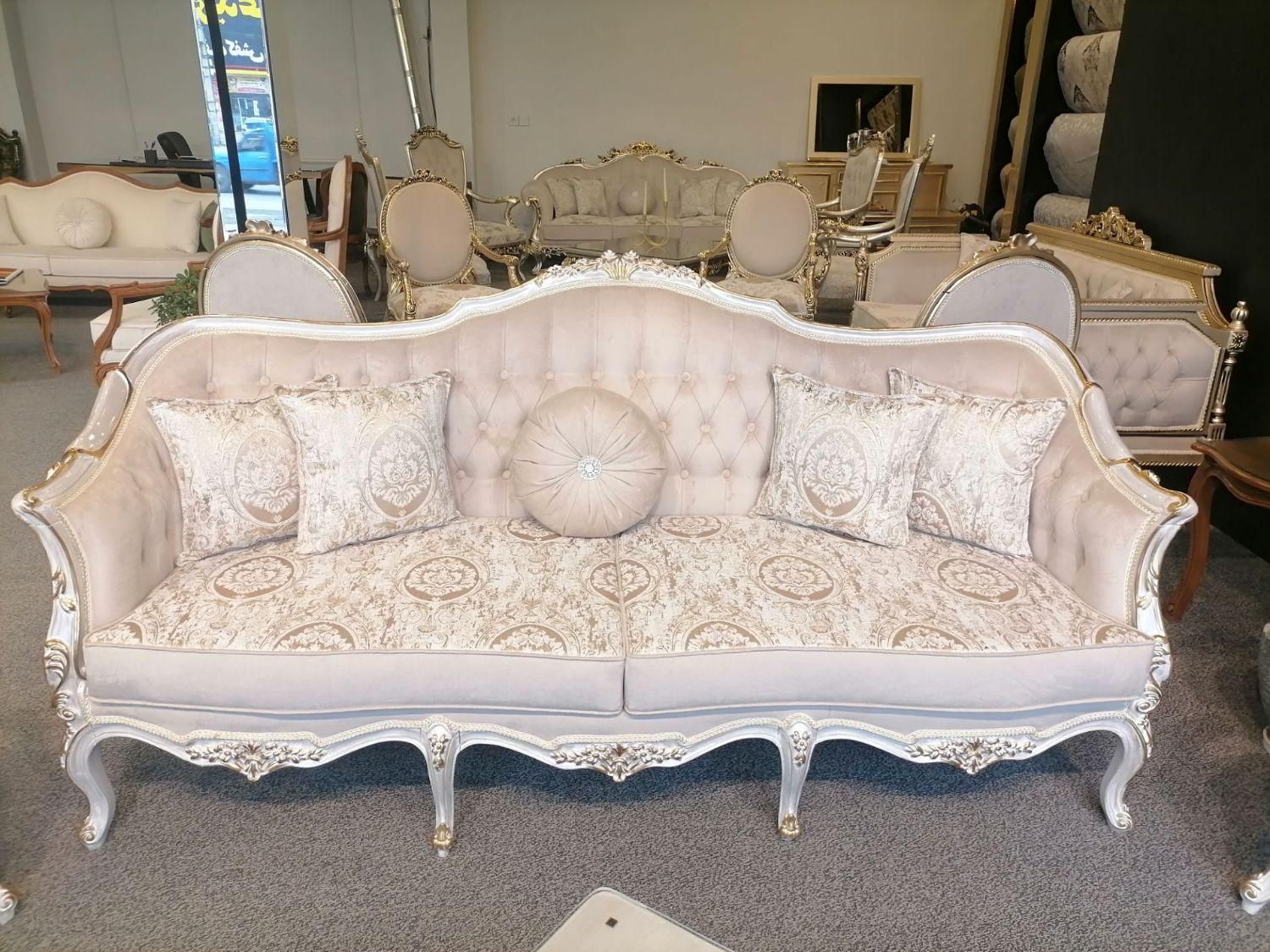 مبل کلاسیک مدل نوبل جدید وشیک|مبلمان خانگی و میز عسلی|نیشابور, فیض آباد|دیوار