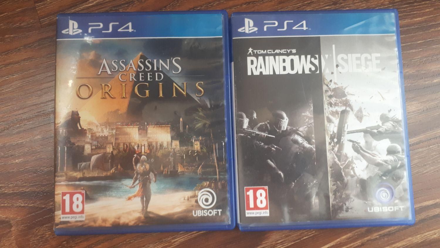 ۲ عدد دیسک بازی ps4 برای معاوضه|کنسول، بازی ویدئویی و آنلاین|رشت, فلسطین|دیوار