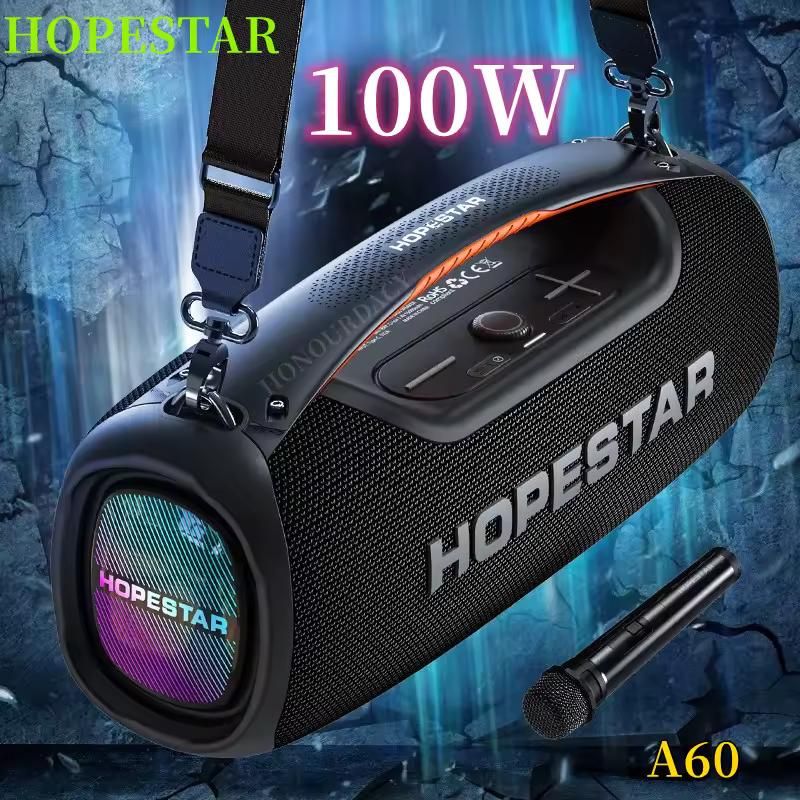 اسپیکر برند Hopestar مدل A60 با یک عدد میکروفون|پخش‌کننده همراه|تهران, ایوانک|دیوار