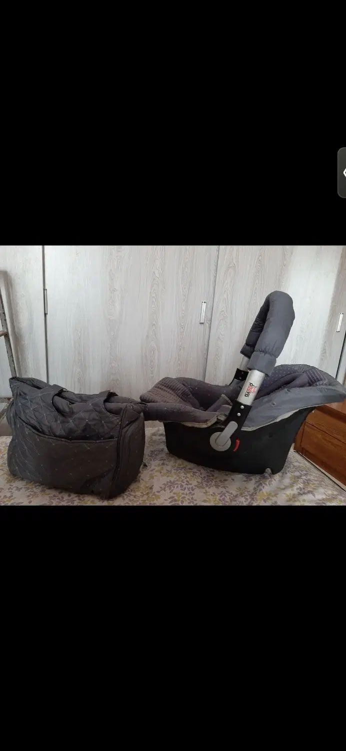 ست کامل کالسکه، روروئک ، ساک و کریر دلیجان|کالسکه و لوازم جانبی|تهران, یافت‌آباد|دیوار
