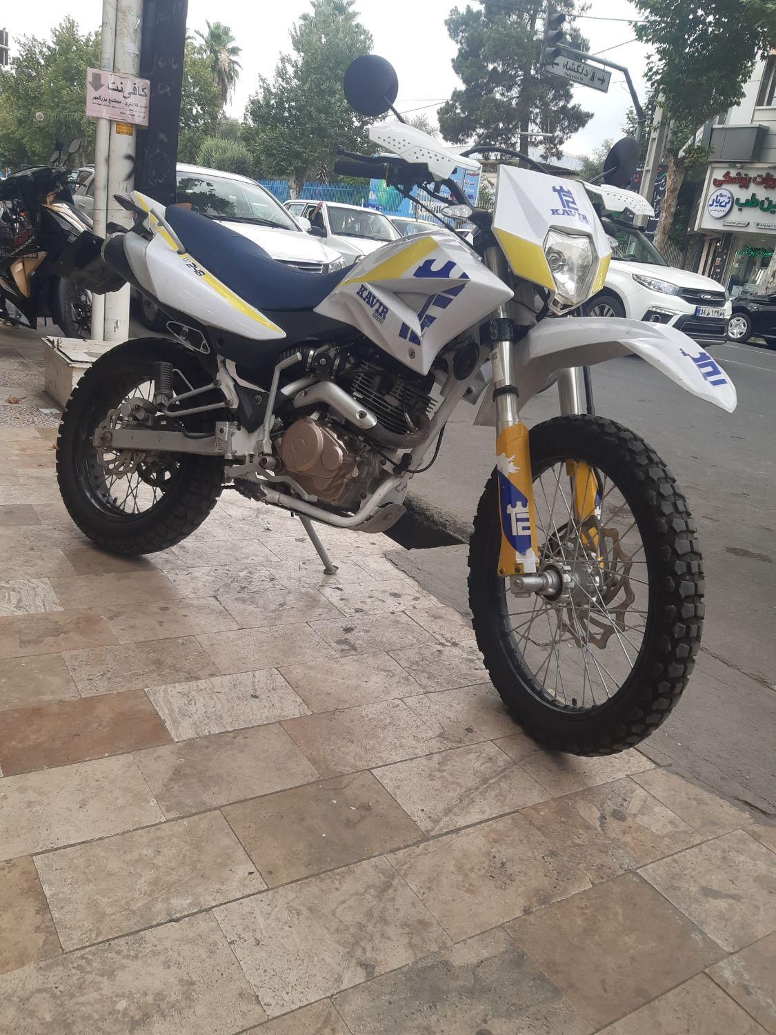 موتو بدون توضیح مشابه صفر کارکرد ۱۲هزارتا فقط شهر|موتورسیکلت|گنبد کاووس, |دیوار