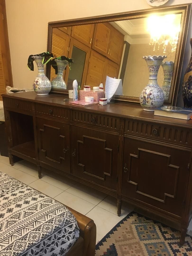 بوفه چوب قدیمی|بوفه، ویترین، کنسول|تهران, سعادت‌آباد|دیوار