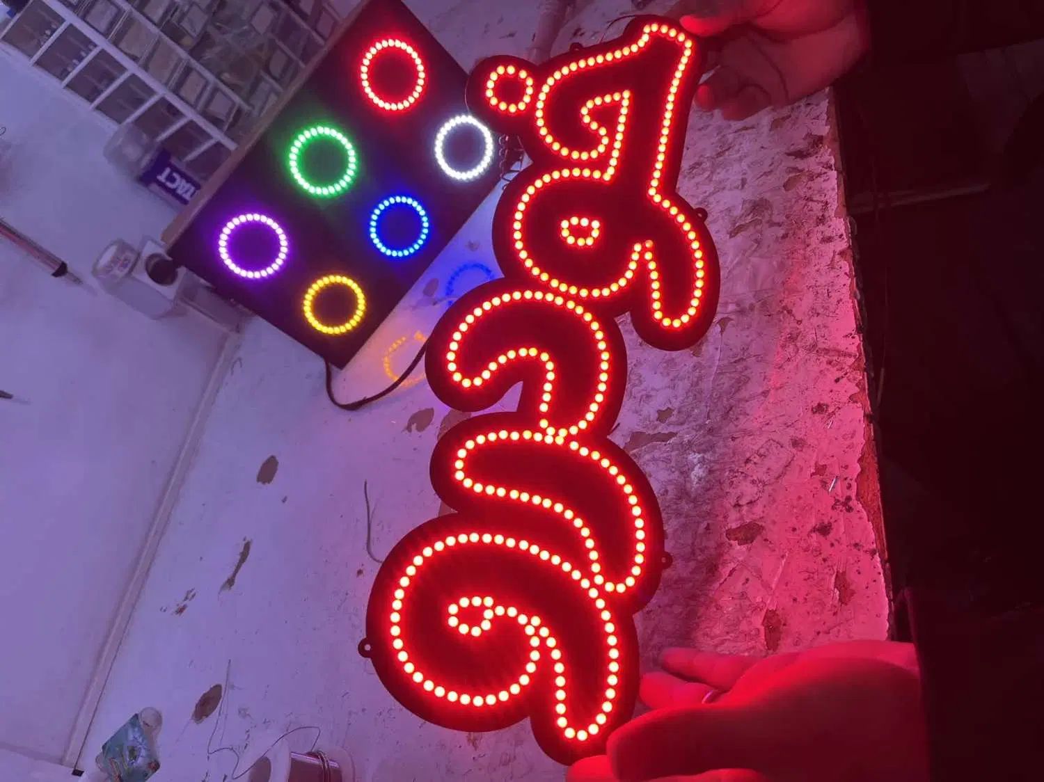 ساخت تابلو LED ویژه همکارهای عزیز|لامپ و چراغ|تهران, جمهوری|دیوار