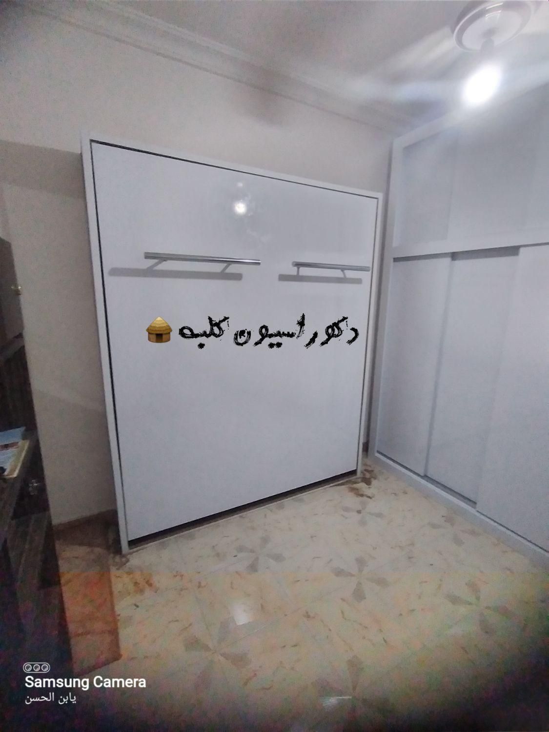 سازنده تخت تاشو/کمجا/ دونفره|تخت و سرویس خواب|رشت, باهنر|دیوار