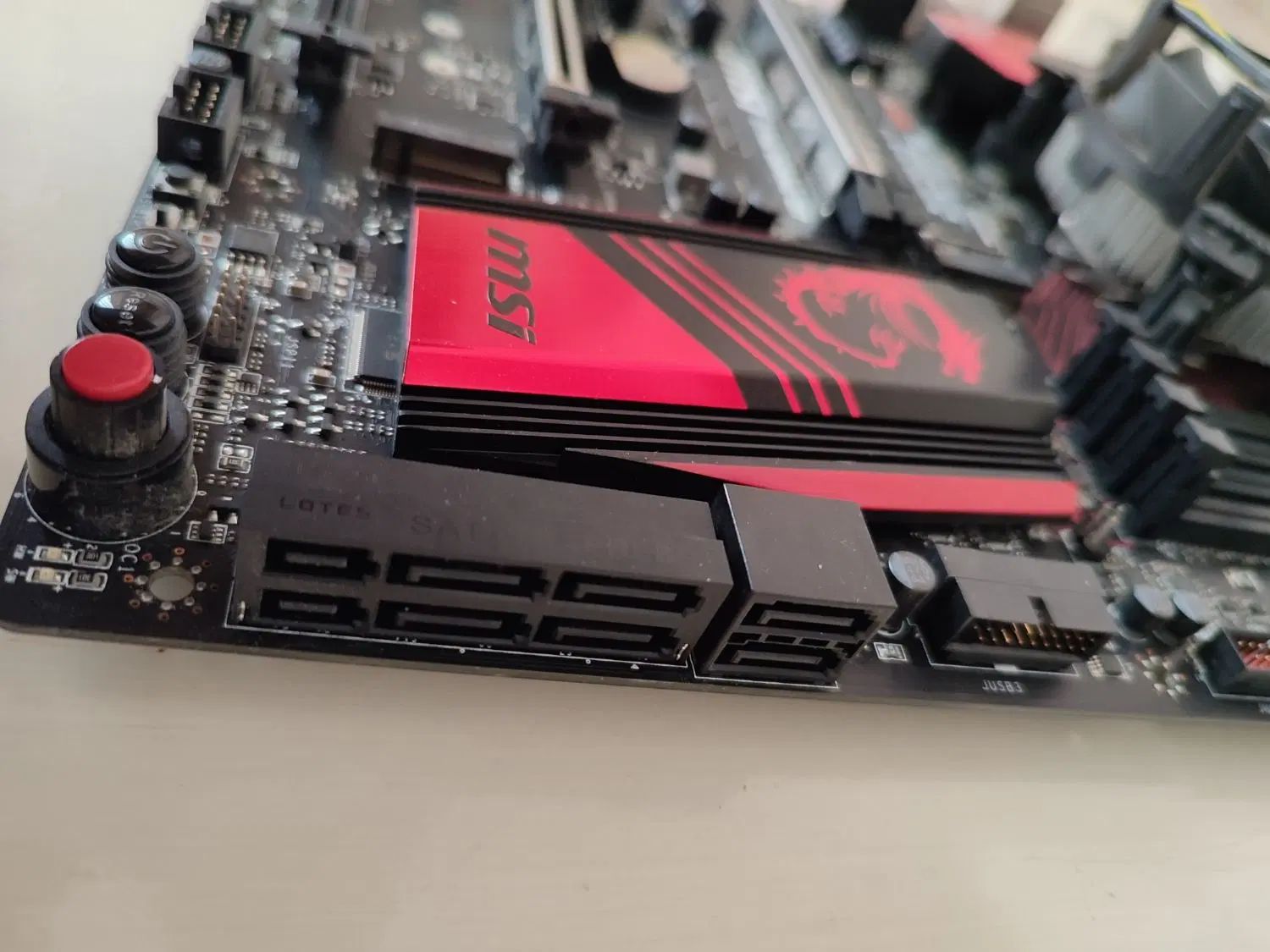 msi z170 gaming 7 + core i3 7100|قطعات و لوازم جانبی رایانه|مشهد, شهرک لشکر (شهرک غرب)|دیوار