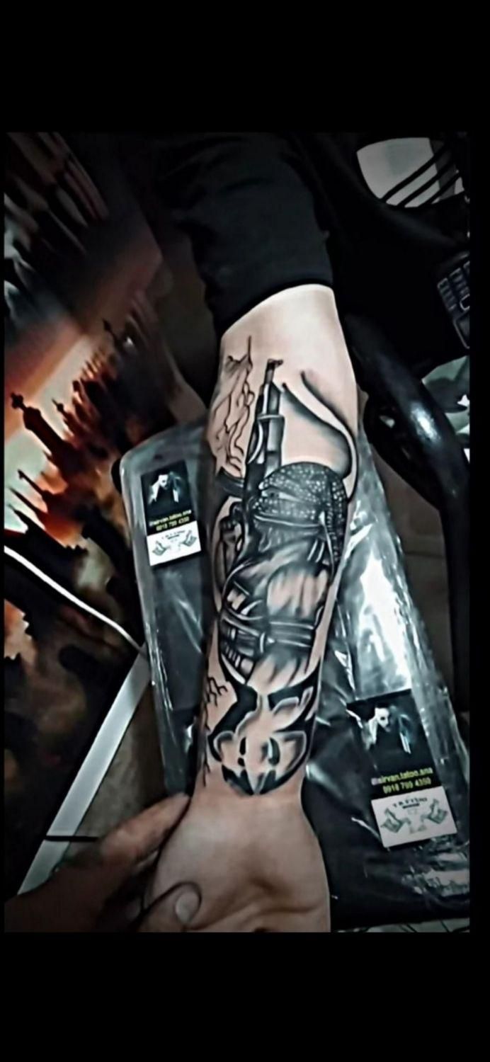 تاتو بدن آقایان|خدمات آرایشگری و زیبایی|سنندج, |دیوار