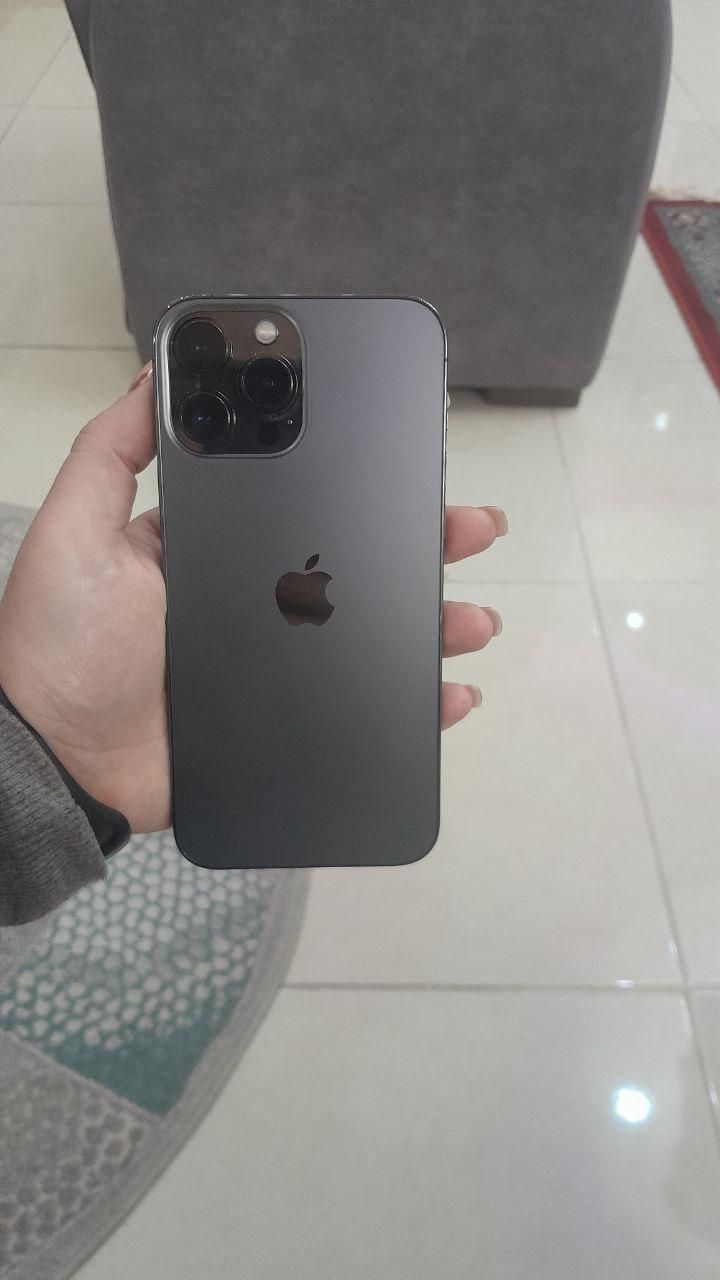 اپل iPhone 13 Pro Max با حافظهٔ ۲۵۶ گیگابایت|موبایل|رشت, استادسرا|دیوار