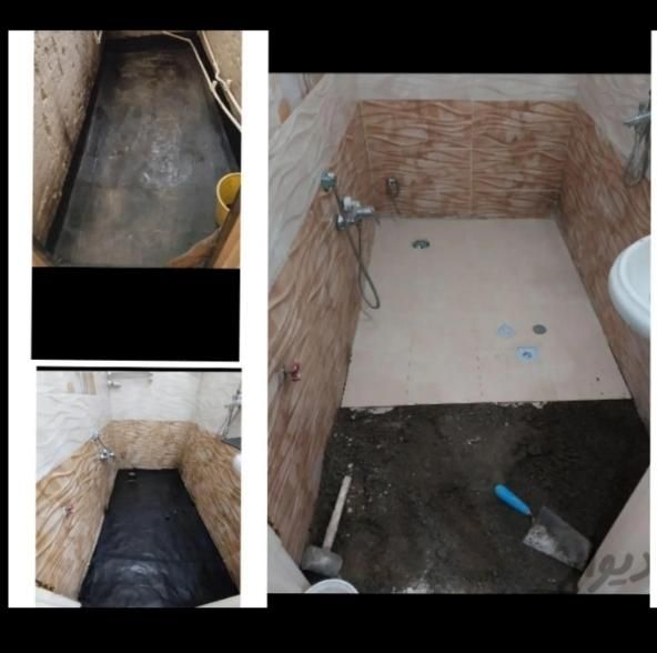 تاسیسات،لوله کشی،رفع نم حمام توالت،تخریب،بازسازی|خدمات پیشه و مهارت|اندیشه, اندیشه فاز ۱|دیوار