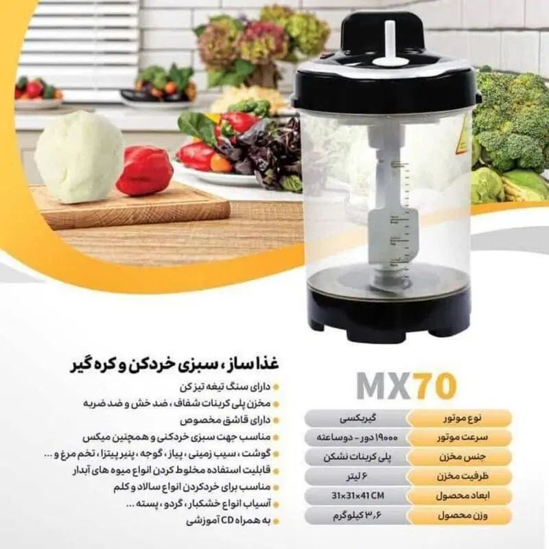 کره گیره مینی کات خردکن گوشت+سبزیجات+ همزن برقی|خردکن، آسیاب، غذاساز|یزد, |دیوار