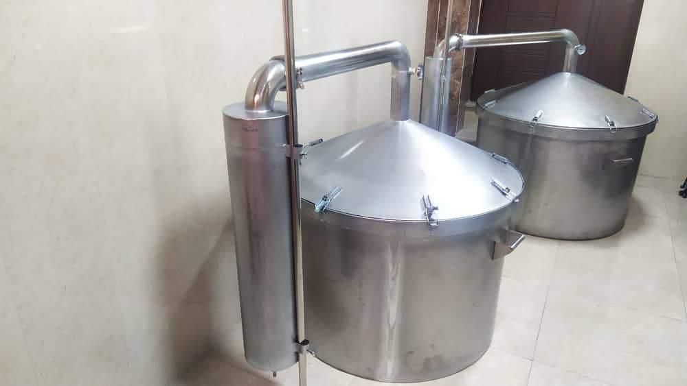 * دستگاه گلاب گیری و دستگاه عرق گیری تقطیر **|ماشینآلات صنعتی|اهواز, زیتون کارمندی|دیوار