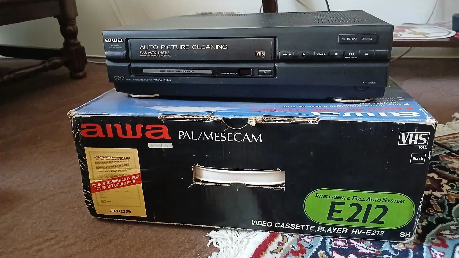 ویدیو کاست ‌VHS  برند آیوا اصل ژاپن|پخش‌کننده DVD و ویدیو|تهران, اکباتان|دیوار