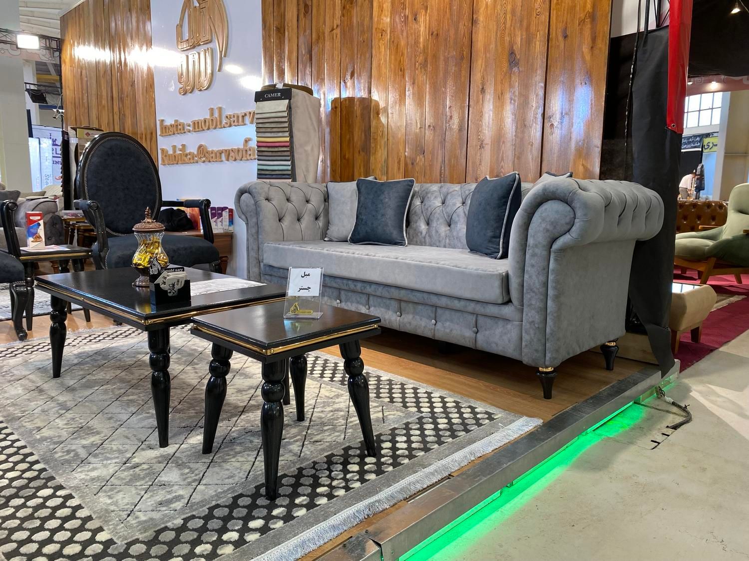 مبل لوگانو با تکی چوبی کد ۵۰|مبلمان خانگی و میز عسلی|اردبیل, |دیوار