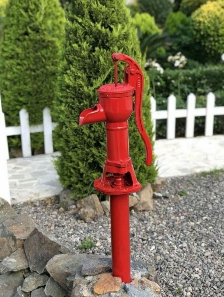 تلمبه دستی آب چدنی اصیل|مصالح و تجهیزات ساختمان|رشت, معلم|دیوار