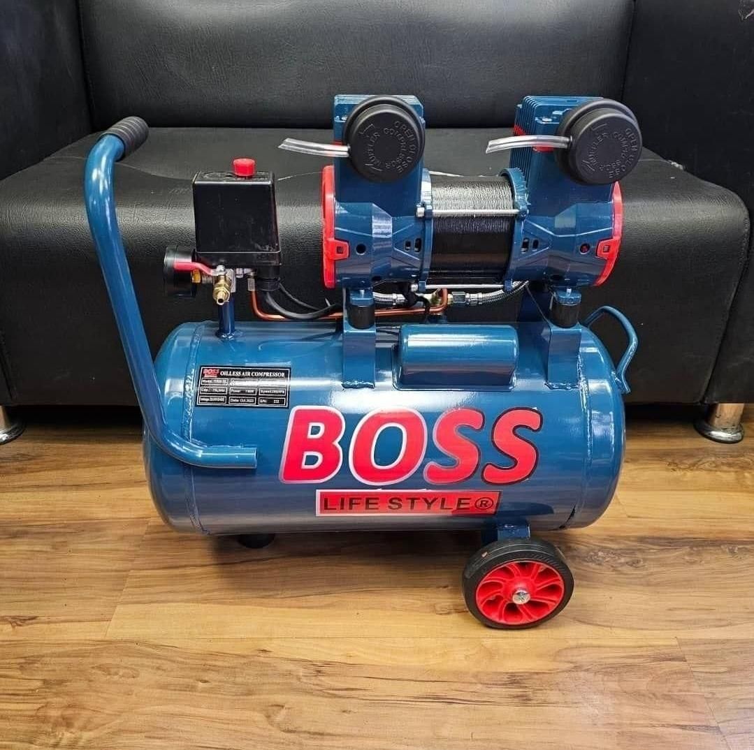 کمپرسور/پمپ باد ۳۰ لیتری (دو فیلتر)سایلنت باس boss|ابزارآلات|اصفهان, جاوان|دیوار