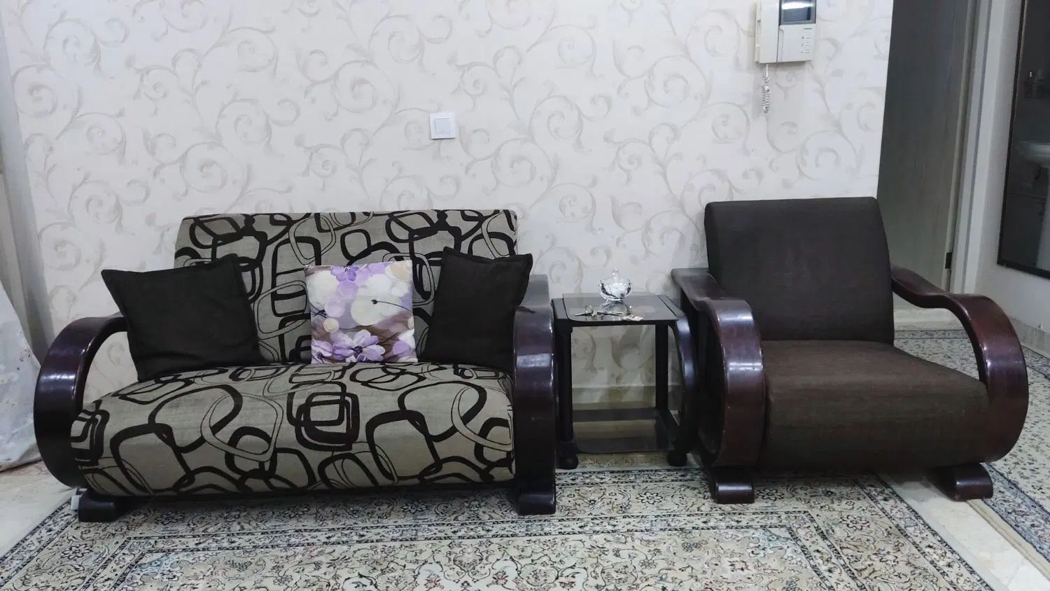 مبلمان نیم ست|مبلمان خانگی و میز عسلی|کرج, گوهردشت|دیوار
