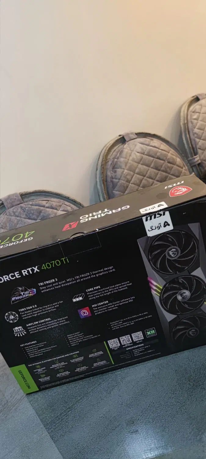 کارت گرافیک MSI 4070ti 16g|قطعات و لوازم جانبی رایانه|تهران, توحید|دیوار