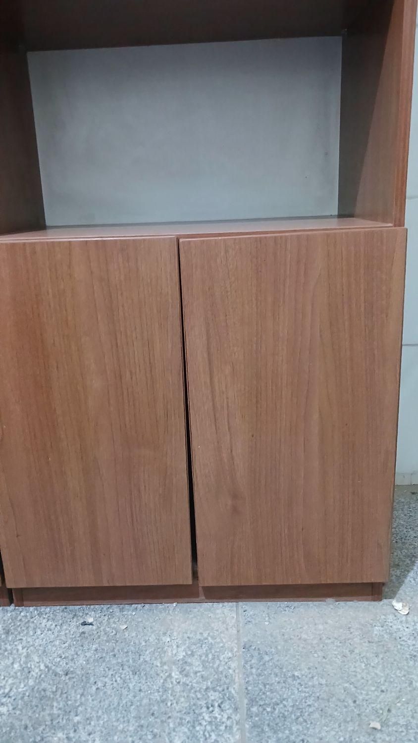 ۳عدد قفسه چوبی مخصوص بوتیک و مغازه لباس فروشی|کتابخانه، شلف، قفسه‌های دیواری|تهران, ابن بابویه|دیوار