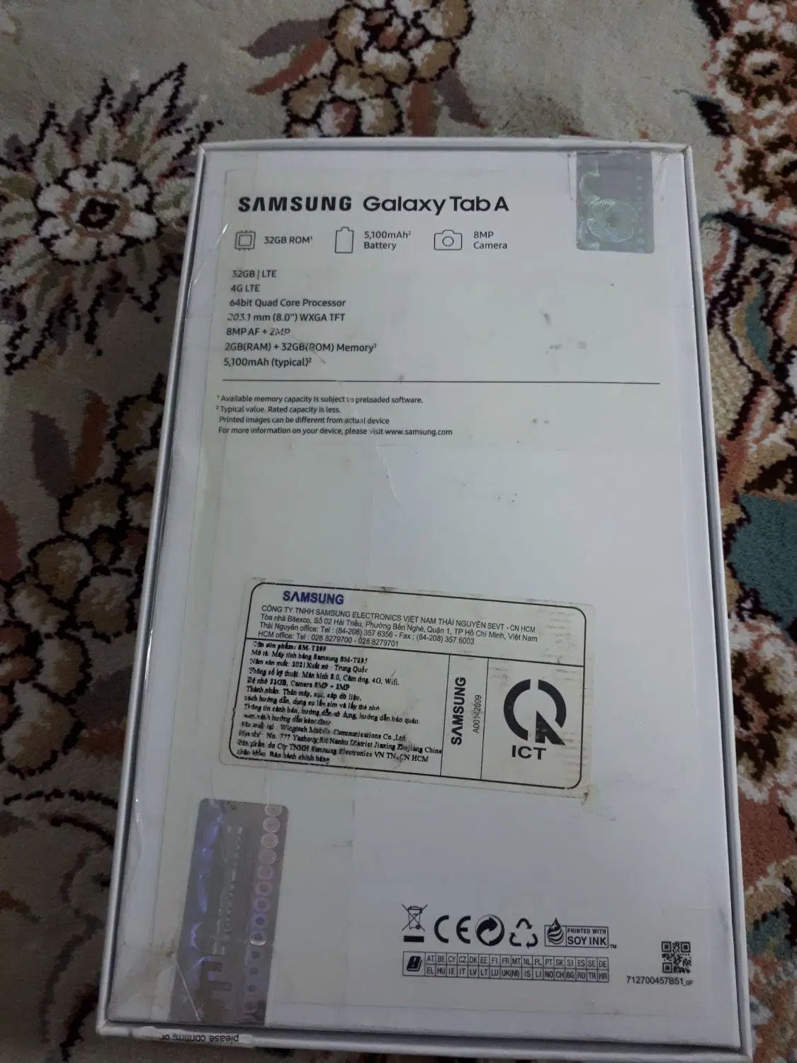 تبلت سامسونگ t295 tab a|تبلت|مشهد, سرافرازان|دیوار