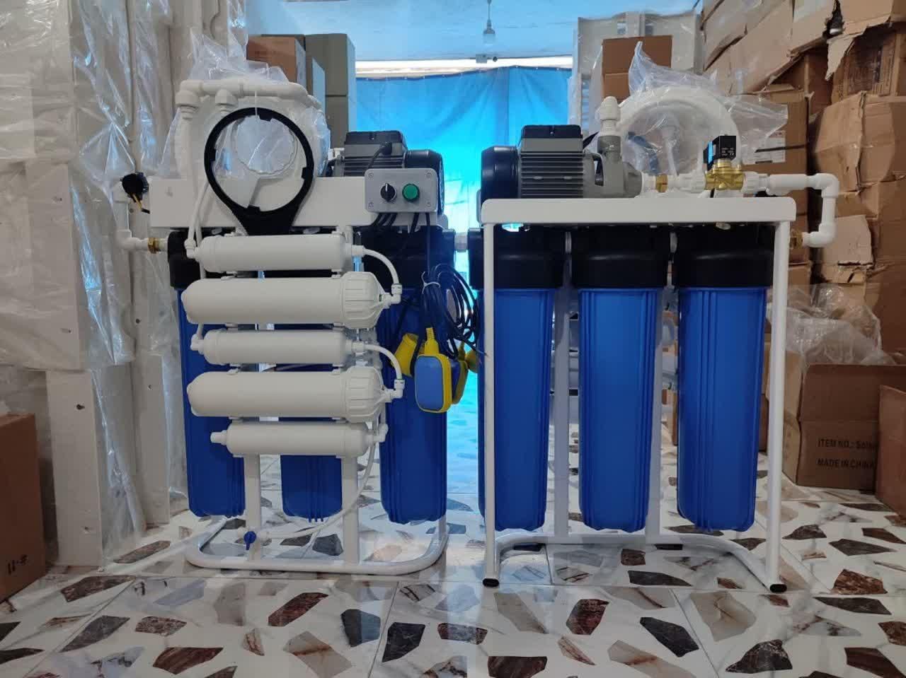 تصفیه آب شیرین کن نیمه صنعتی 1200 گالن آبشیرین کن|آبسردکن و تصفیه آب|رشت, پیرسرا|دیوار