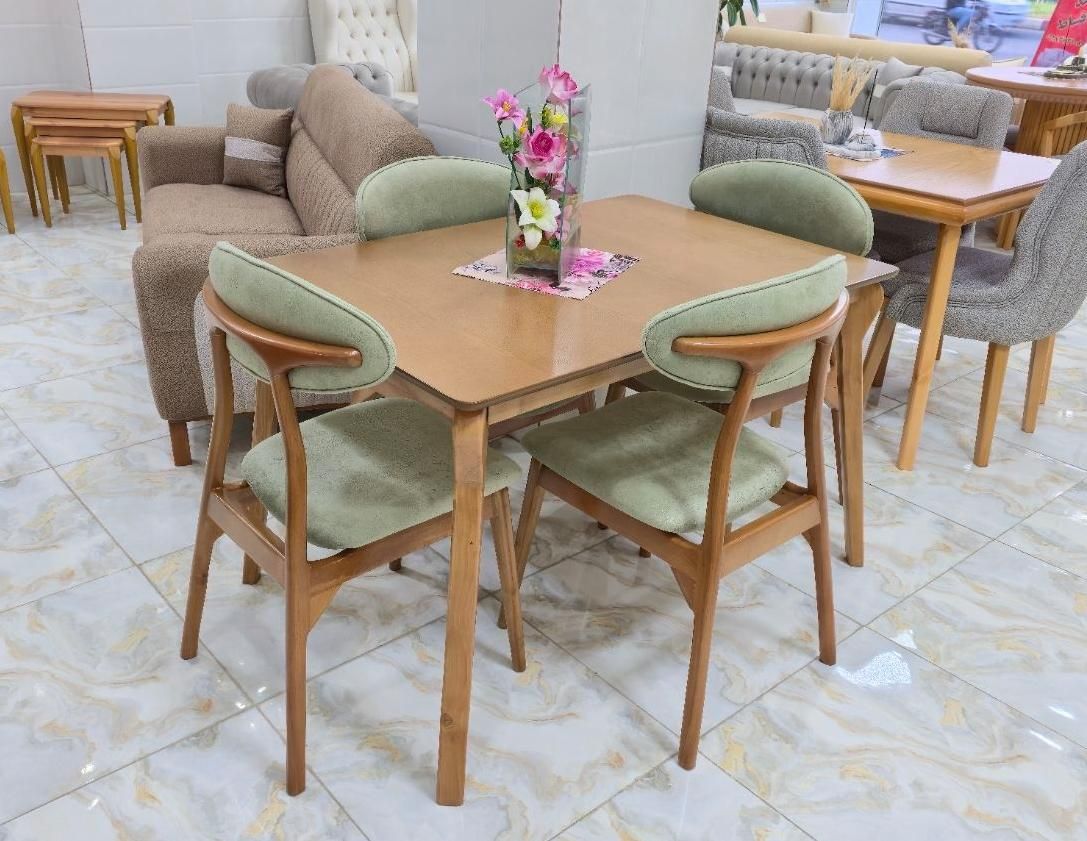 ناهار خوری مدل لوتوس|میز و صندلی غذاخوری|سنندج, |دیوار