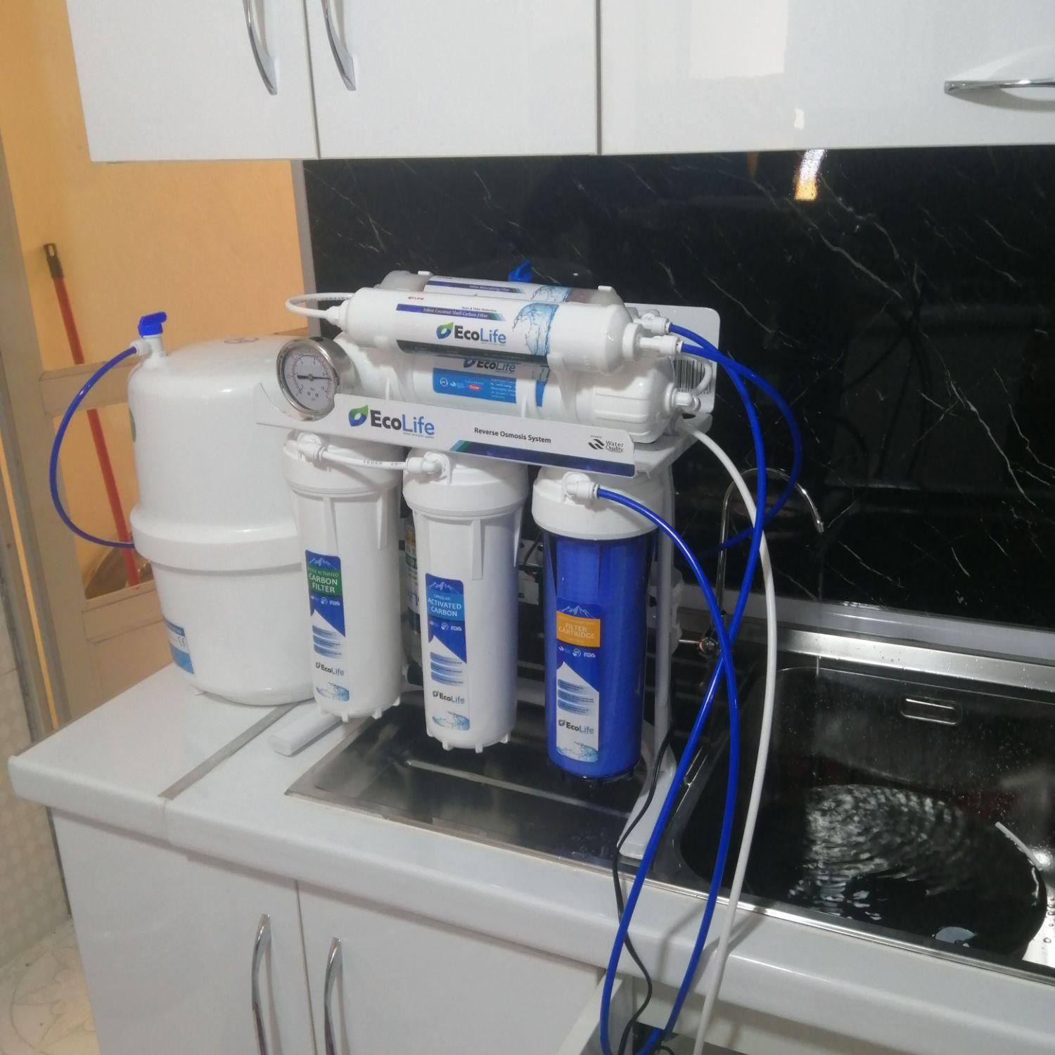 دستگاه تصفیه آب مدل اکوپلاس|آبسردکن و تصفیه آب|ساری, |دیوار