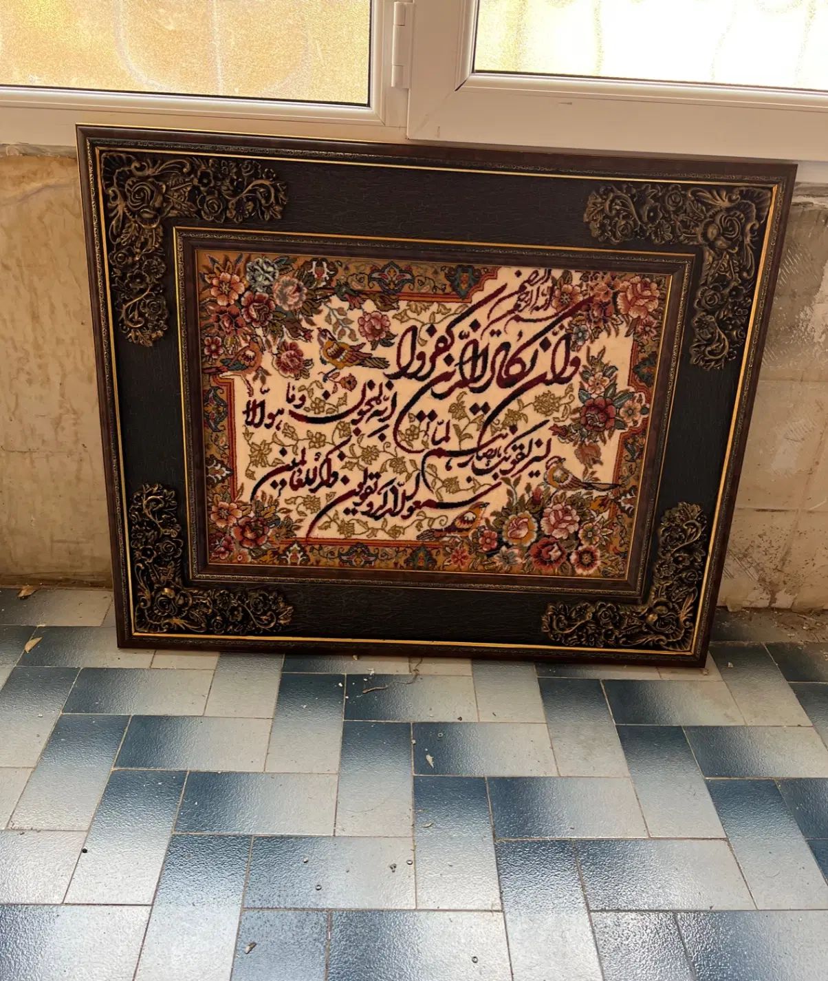 تابلو فرش ماشینی وان یکاد سالم و تمیز|تابلو فرش|تهران, اسکندری|دیوار