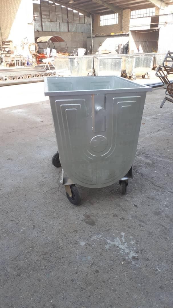 گاری گالوانیزه کد۲سطل گالوانیزه مکانیزه کد۲زباله|مصالح و تجهیزات ساختمان|شیراز, شهرک امیر کبیر|دیوار