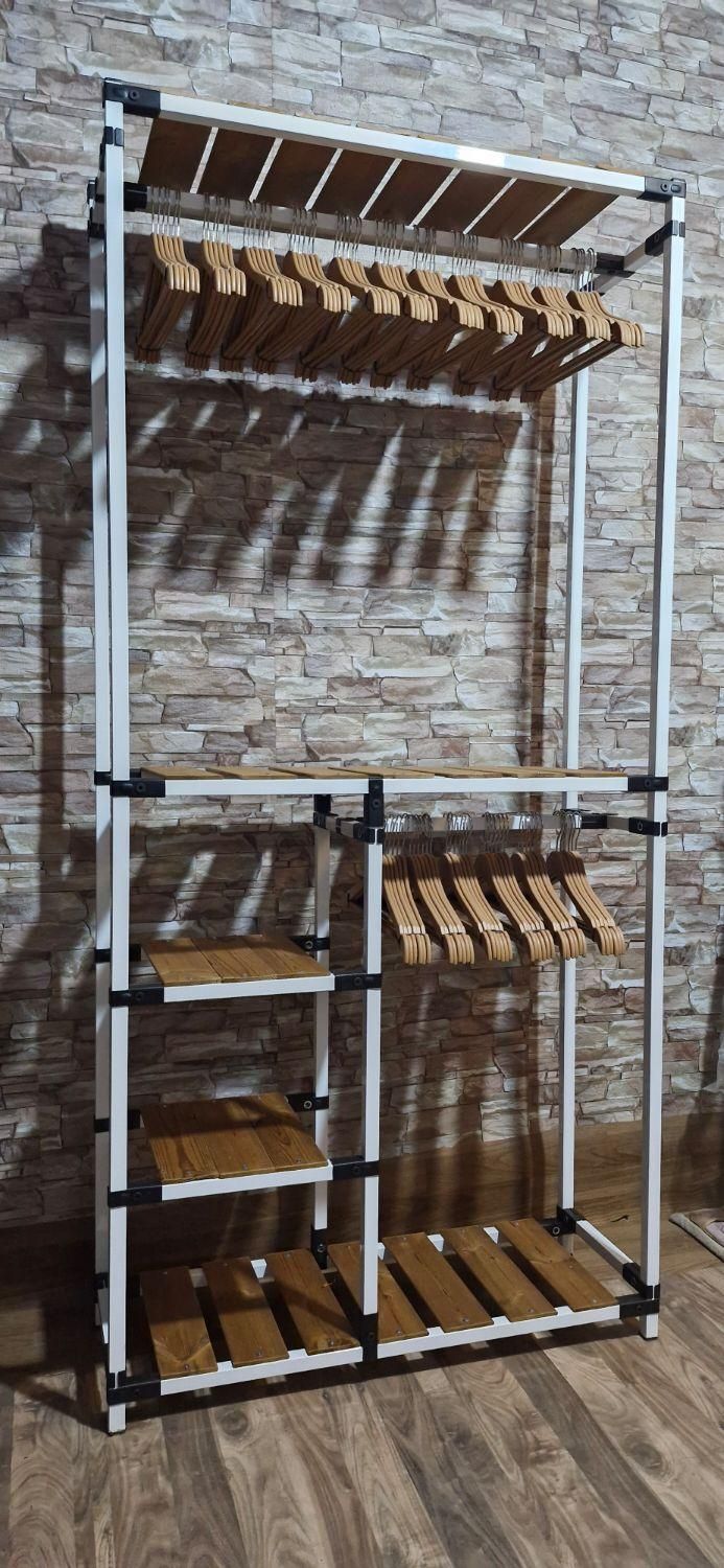 رگال لباس  کمد لباس سفید مشکی  مدل k312|جاکفشی، کمد، دراور|تهران, سنگلج (شاپور)|دیوار